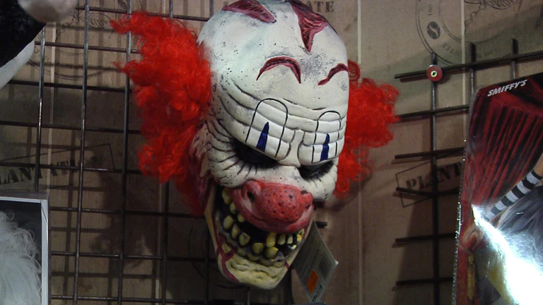 Eine Horror-Clowns-Maske — © Eine Horror-Clowns-Maske