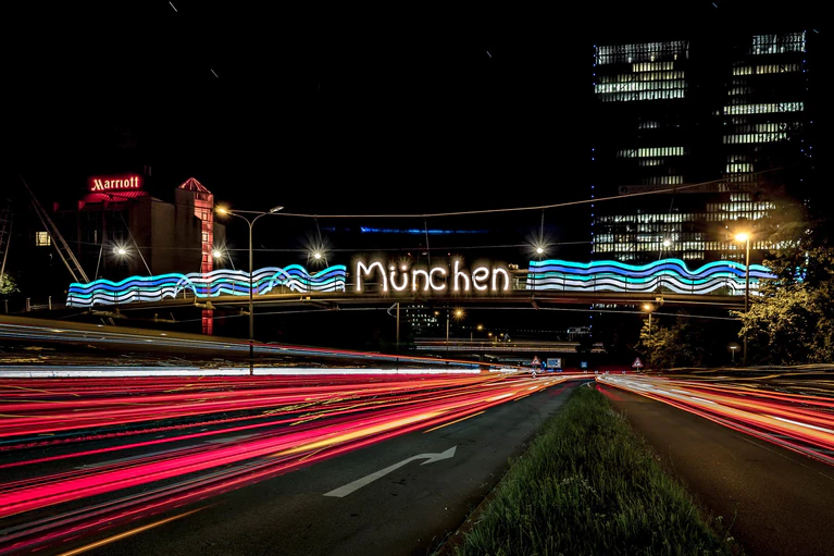 Die Lichtwoche 2016 in München. — © Foto: Guerrilla Lighting