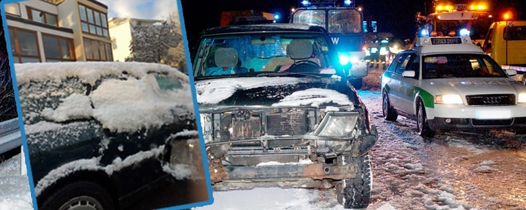 Auto, Schnee, Flensburg, Polizei, Punkte — © Symbolbild