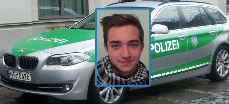 Der 16-jährige Christian Bradic aus Hallbergmoos wird vermisst — © Der 16-jährige Christian Bradic aus Hallbergmoos wird vermisst