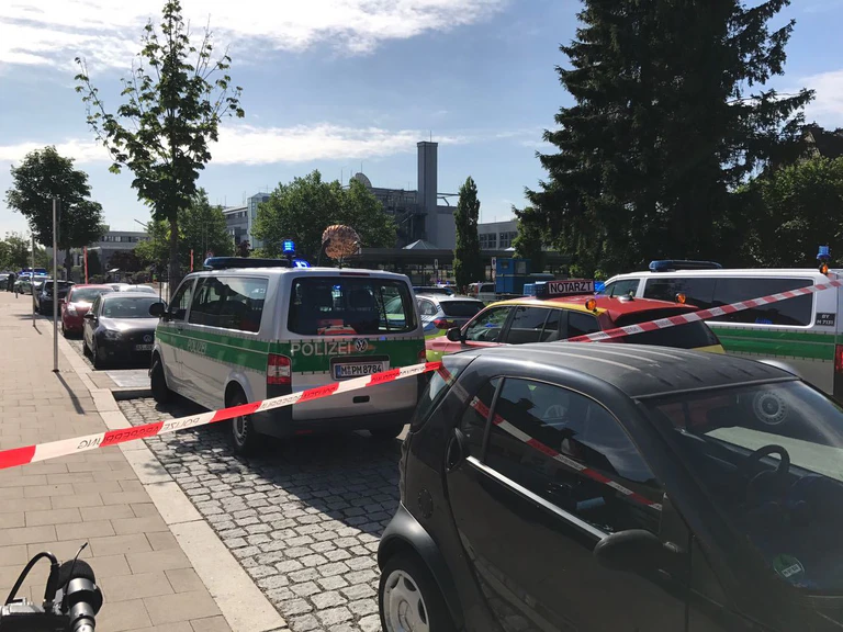 Hier fand die Schießerei in Unterföhring statt