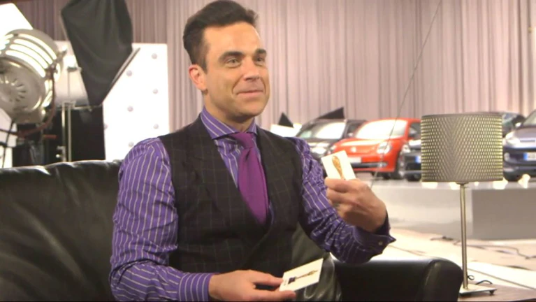 — © Bald zu Gast in München: Robbie Williams