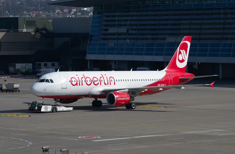 Eine Air-Berlin Maschine — © Symbolfoto