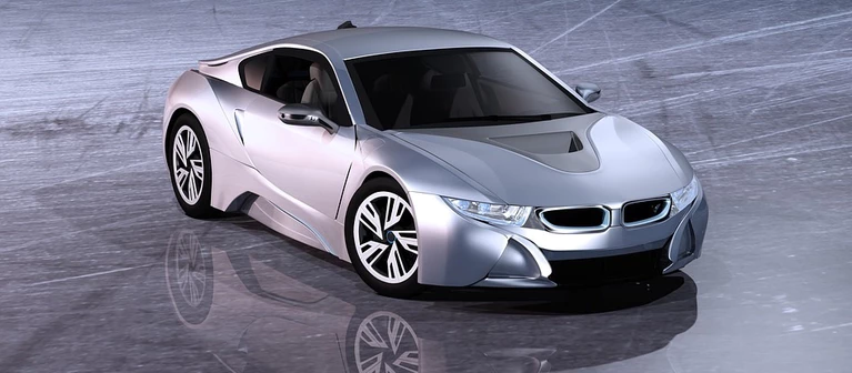 Ein Elektro-Auto