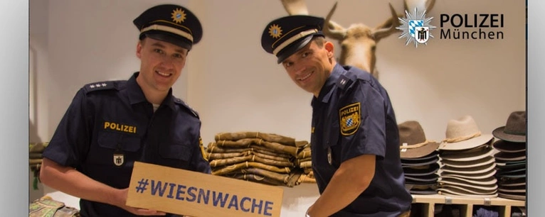 — © Die Wiesn-Wache ist zum Oktoberfest vorbereitet - Foto: Polizei München