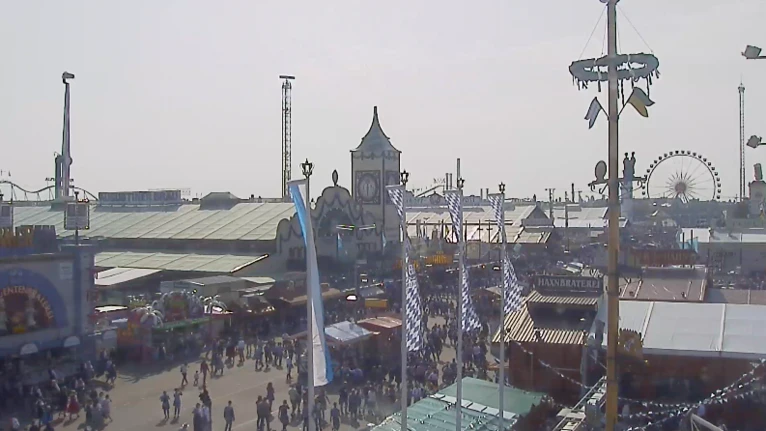 Wiesn-Webcam Live auf das Oktoberfest