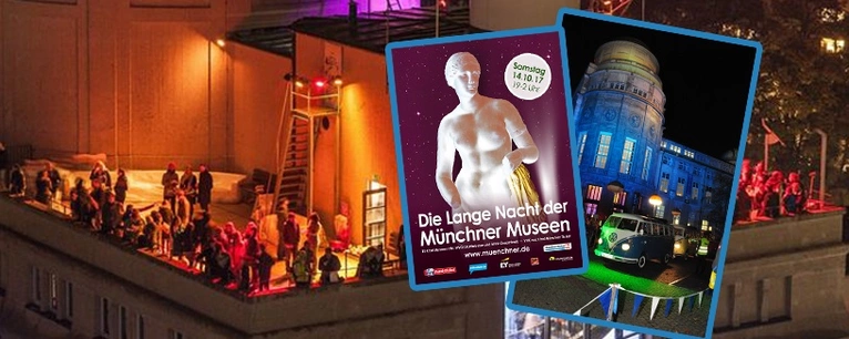 Die Lange Nacht der Münchner Museen 2017 - Bilder und Plakat — © Fotos: Museumsnacht München / Maren Köhler