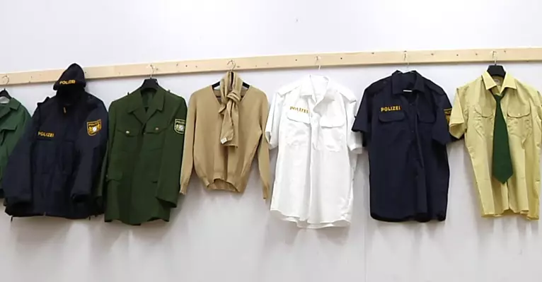Polizei Uniform Upcycling