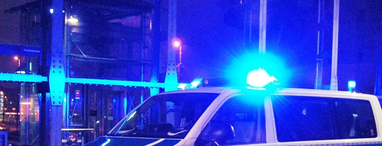 Blaulicht Polizei im Einsatz