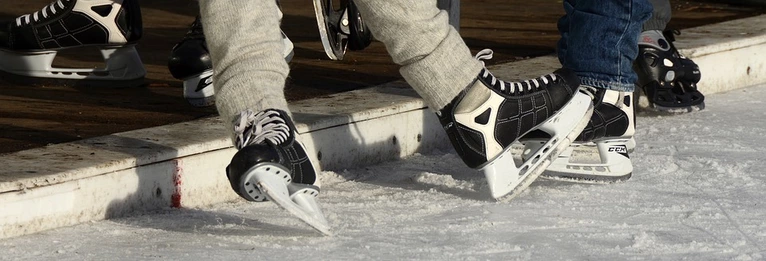 Schlittschuhe, Eislaufen