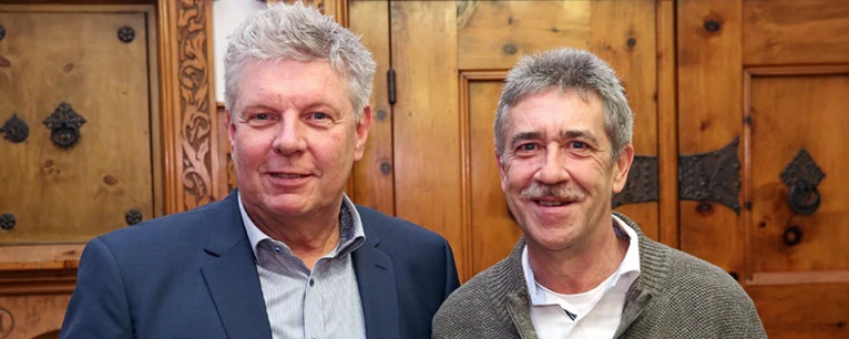  — © Oberbürgermeister Dieter Reiter mit Thomas Seehaus (millionster Münchner)