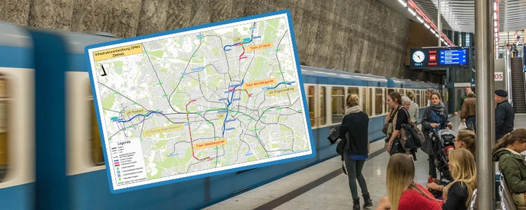 U-Bahn und Tram: Das soll in München ausgebaut werden