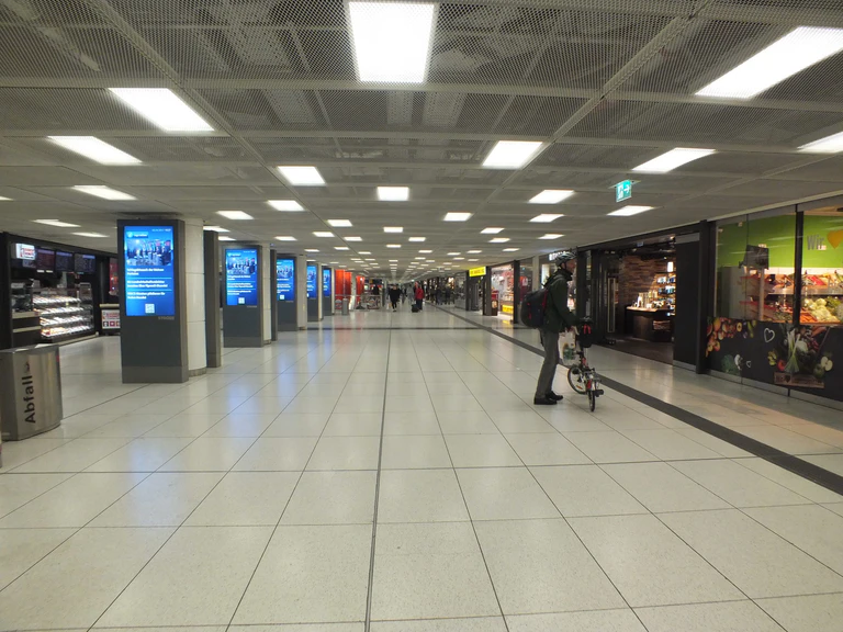 Zwischengeschoss Hbf — © Bundespolizeiinspektion München