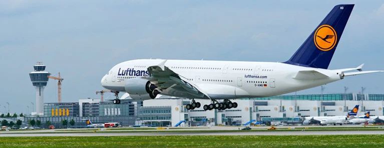 Der Airbus A380 der Lufthansa — © Bild: Lufthansa