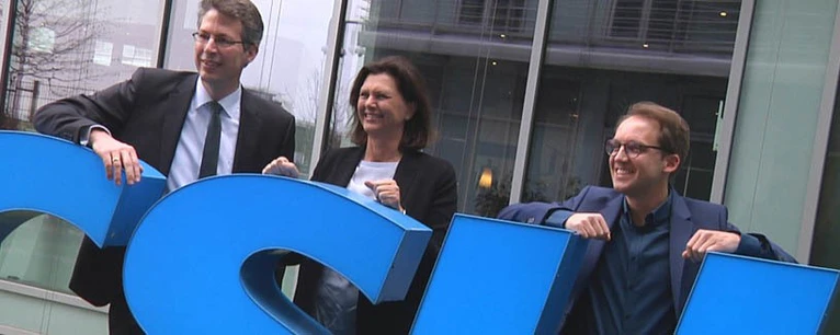 — © Markus Blume, Ilse Aigner und Neuzugang Tobias Thalhammer