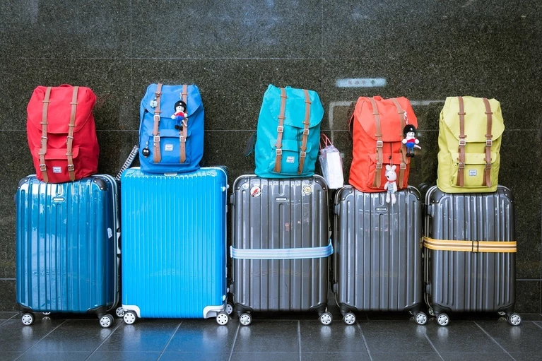 Koffer, Rucksack, Gepaeck, Flughafen, Reise