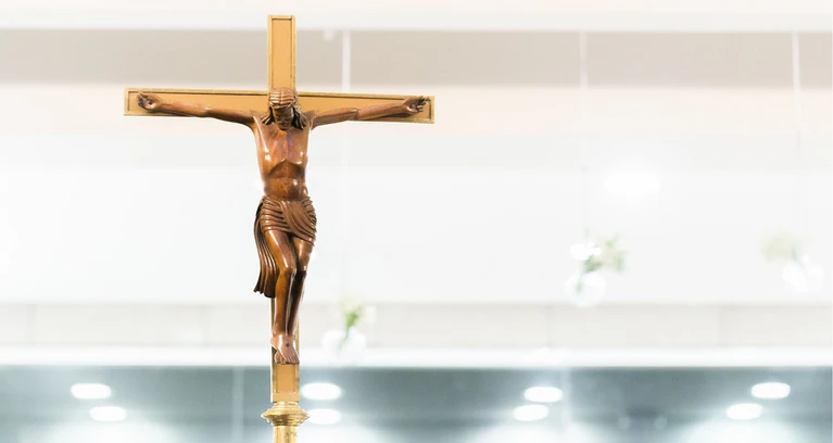Kreuz Kruzifix Jesus Christentum — © Symbolbild