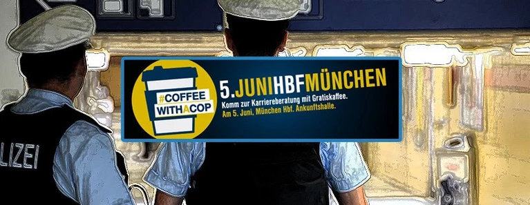 Bundespolizei läd zum Kaffee ein