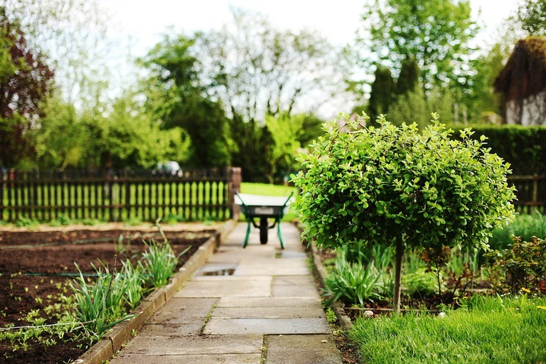 Ein Schrebergarten bei München
