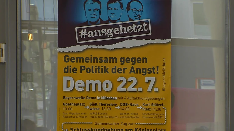 Demo "ausgehetzt"