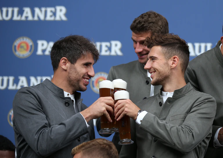 FC Bayern Lederhosen Shooting Wiesn Oktoberfest 2018 — © Paulaner Brauerei München
