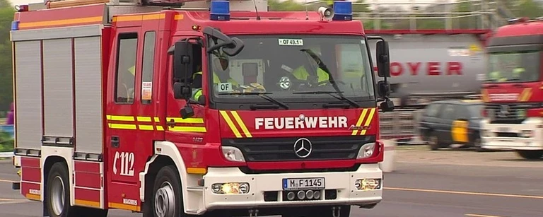 Ein Einsatzfahrzeug der Feuerwehr. — © Symbolfoto