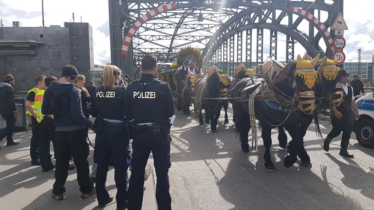 Die Bundespolizei ist auf das Oktoberfest in München bestens vorbereitet — © Bundespolizei