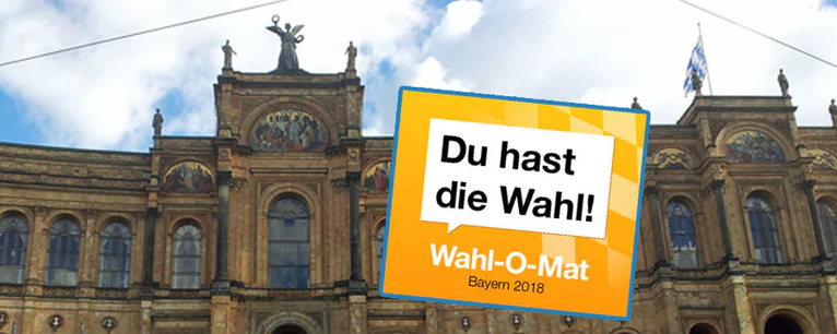 Der Wahl-O-Mat 2018 für die Bayerische Landtagswahl