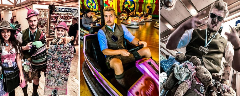 Wiesn-Jobs - Collage 2018