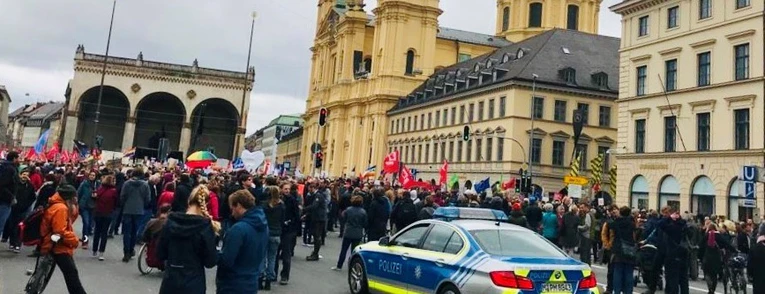 Demo: "ausgehetzt" in München
