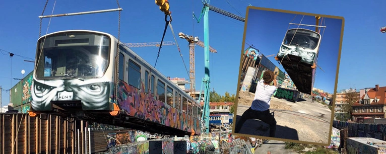 — © Die Kulturstätte Bahnwärter Thiel bekommt weitere U-Bahn-Waggons