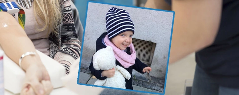 Typisierungsaktion für die kleine Sophie in München