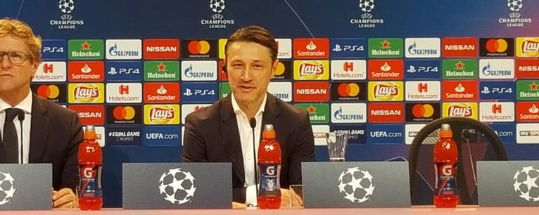Nico Kovac bei der FC-Bayern Pressekonferenz
