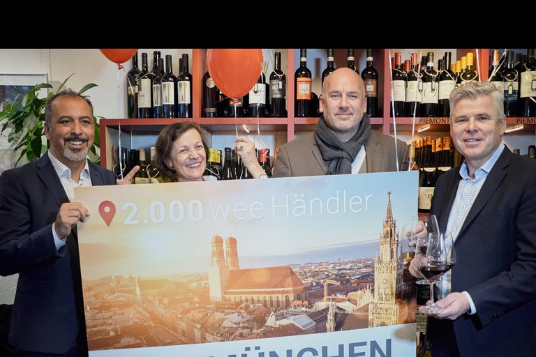 "wee" begrüßt den 2.000ten Händler — © weeCom GmbH