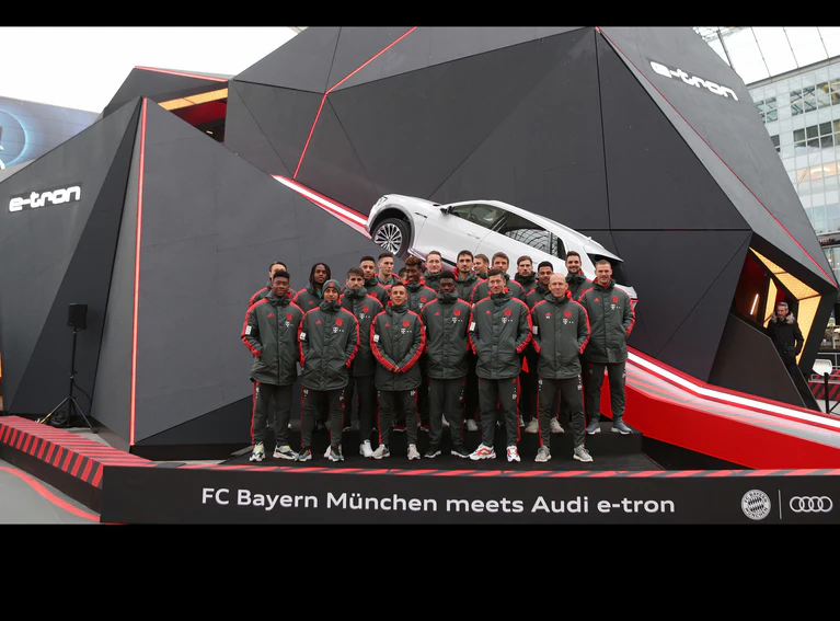 FC Bayern testet neuen Audi e-tron — © AUDI AG / 2019 Getty Images 
