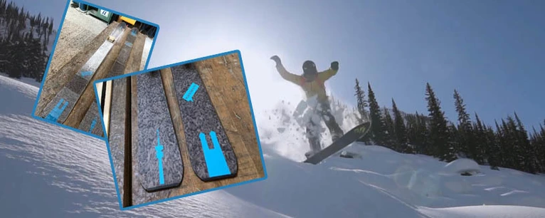 Ein Skifahrer mit den exklusiven münchen.tv-Ski - passend zum Thementag Ski and Snow