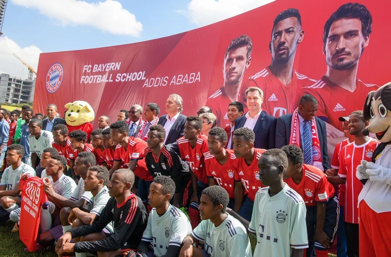 FC BAYERN FOOTBALL SCHOOL ADDIS ABABA — © FC Bayern München