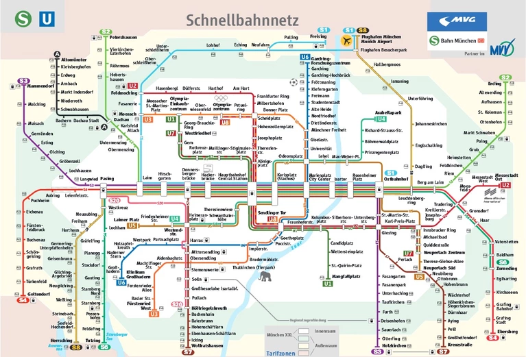 — © Der ÖPNV-Plan der MVV