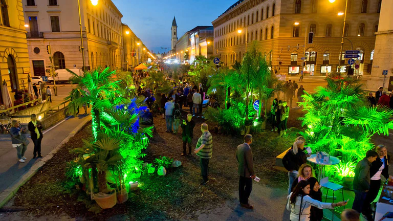 Dschungelfeeling mitten in der Münchner Innenstadt