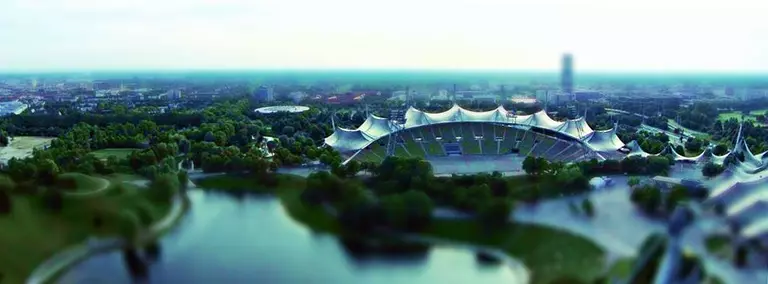 Olympiastadion  — © Das Olympiastadion aus der Luft