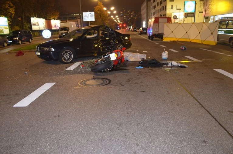 verkehrsunfall motorrad