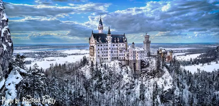 Schloss Neuschwanstein im Winter — © Schloss Neuschwanstein im Winter - Bild: Andreas Bedity Photography