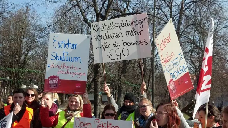Kita Erzieher Streik München