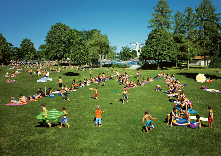 Die Freibadsaison kann beginnen.  — © Die Freibadsaison kann beginnen. Foto: SWM