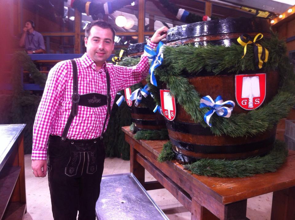 timo vor dem anzapfen oktoberfest 2014