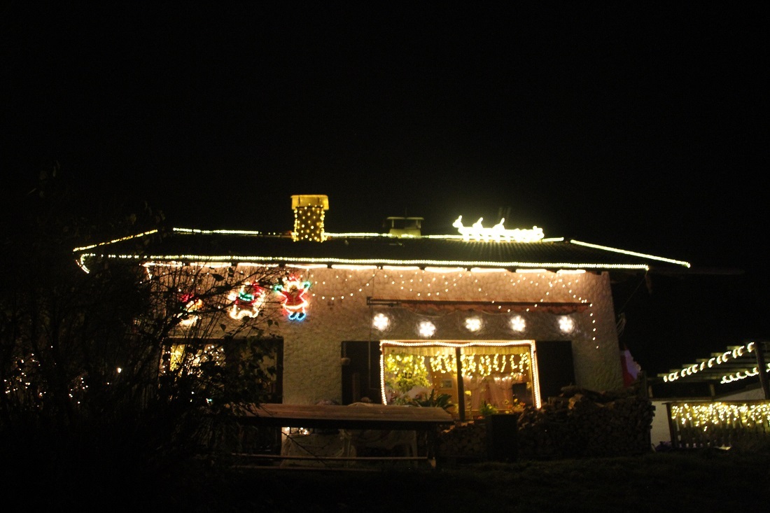 weihnachtshaus, deining, weihnachten, Foto: Susette Kleiner