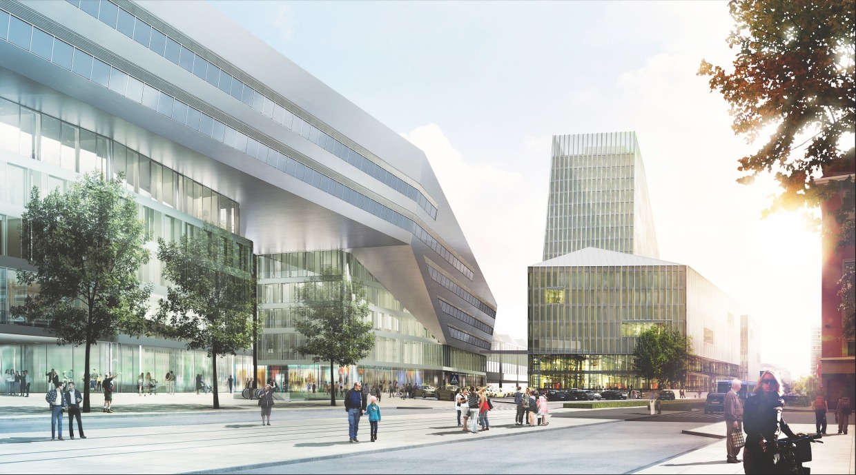 Planung Neubau Hauptbahnhof München, Deutsche Bahn AG / Architekten Auer Weber Assoziierte