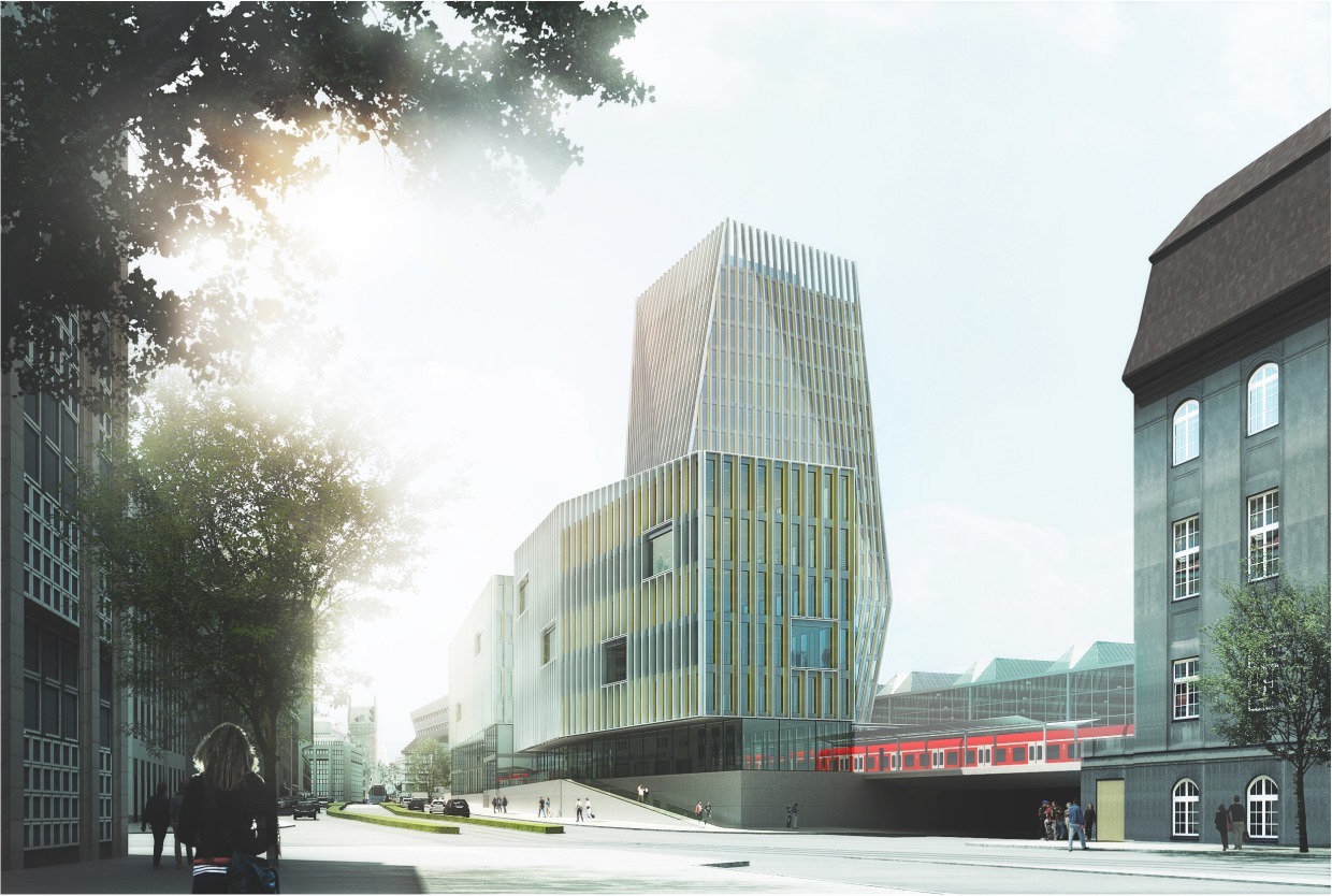 Planung Neubau Hauptbahnhof München, Deutsche Bahn AG / Architekten Auer Weber Assoziierte