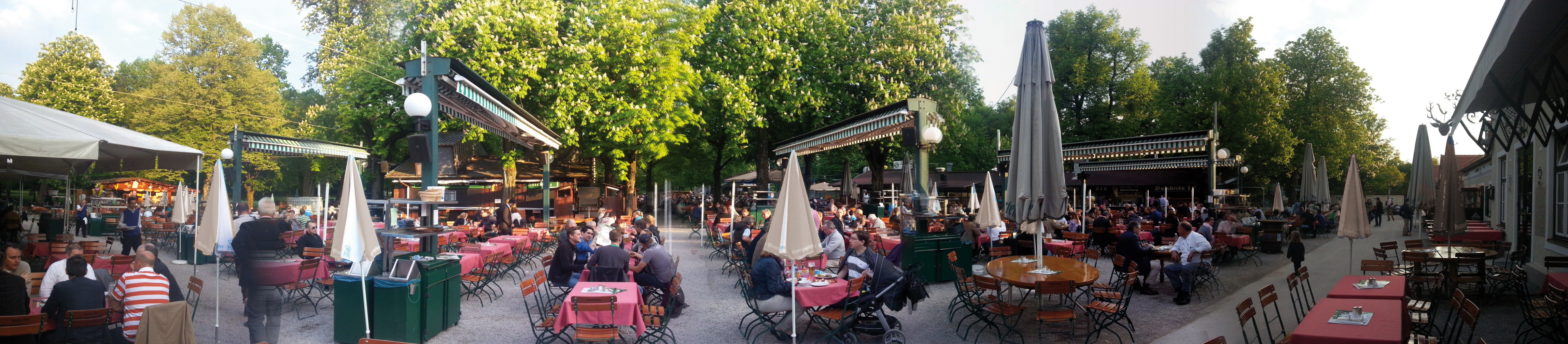 Königlicher Hirschgarten, Königlicher Hirschgarten