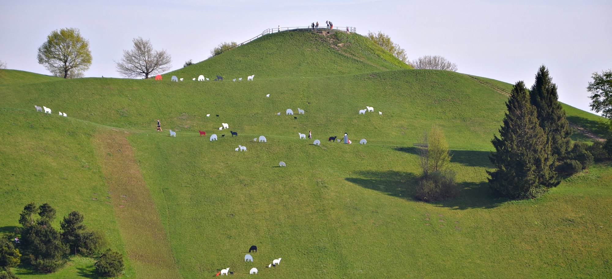 Olympiaberg im Olympiapark, Foto: Zura aus München